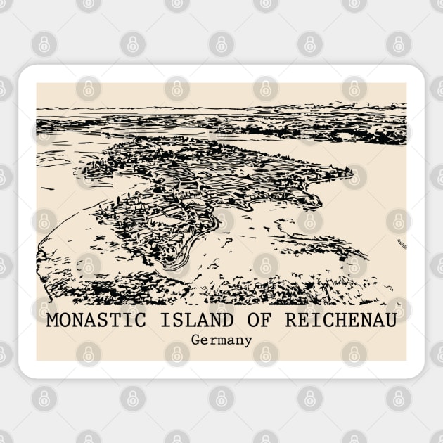 Monastic Island of Reichenau - Germany Magnet by Lakeric